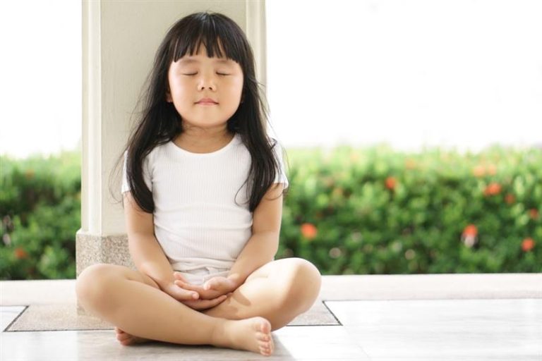 Child Meditating